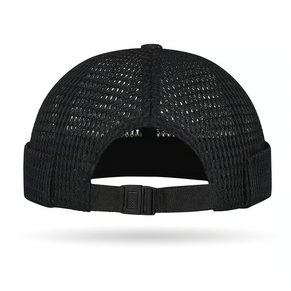 🏆Limited Time Sale 49% OFF🧢Men's Breathable Brimless Docker Hat – Lightweight Mesh Skull Cap for Summer Outdoor Wear 