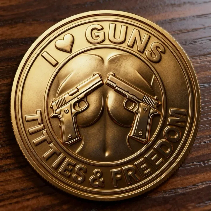 “Old Bastards Shooting Club – I ♥ GUNS,TITTIES & FREEDOM!”