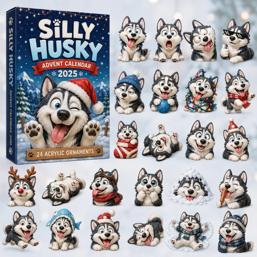 Northern Husky Advent Calendar 2026 - 24-Day Festive Countdown