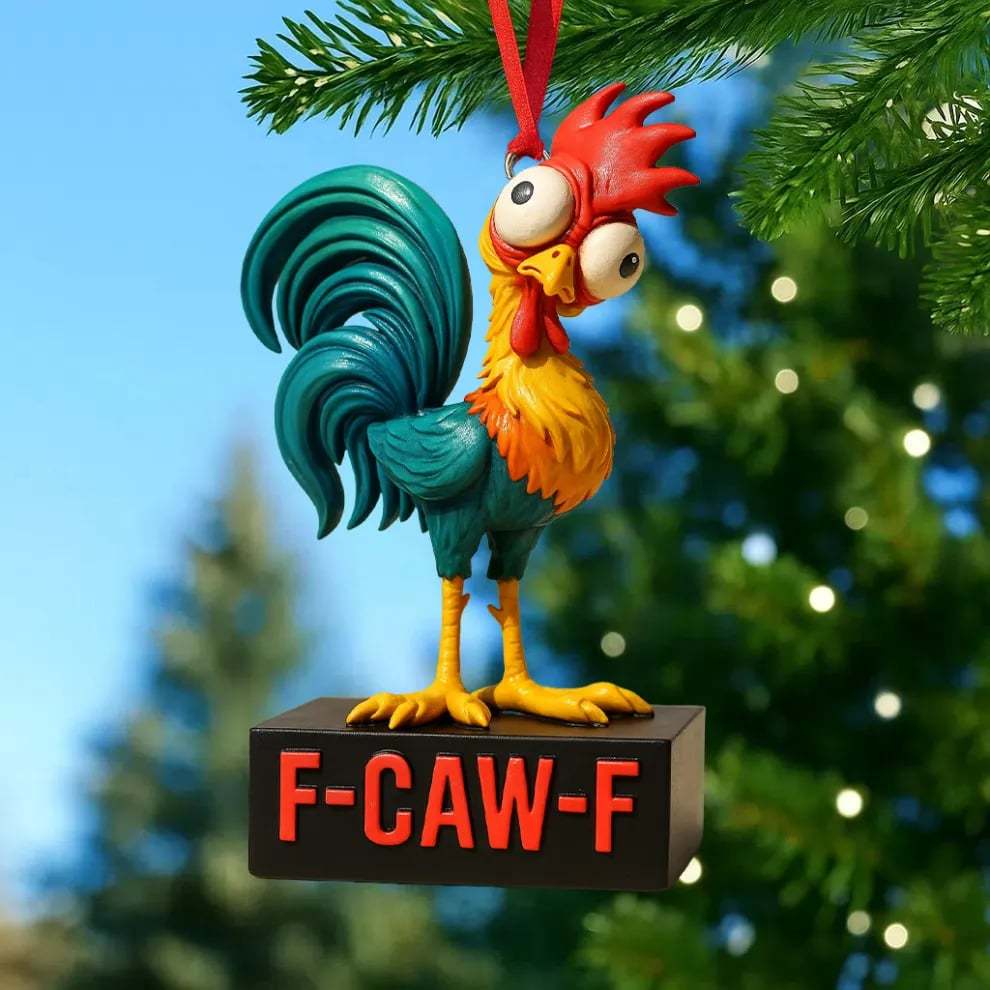 Festive Fowl Ornament