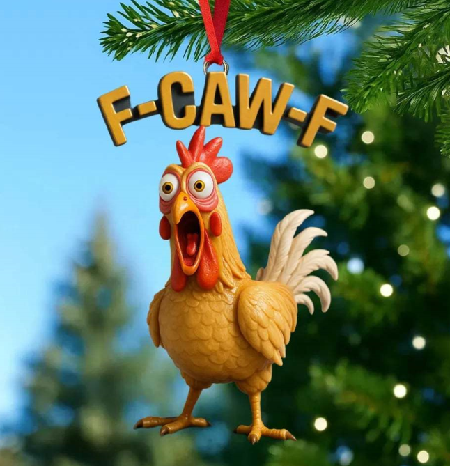 Festive Fowl Ornament