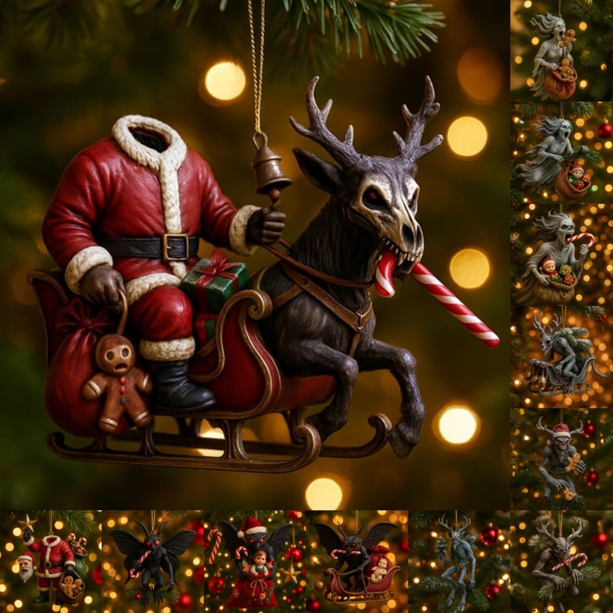 Christmas Gift 49% Off--🖤Dark ChristmasOrnaments