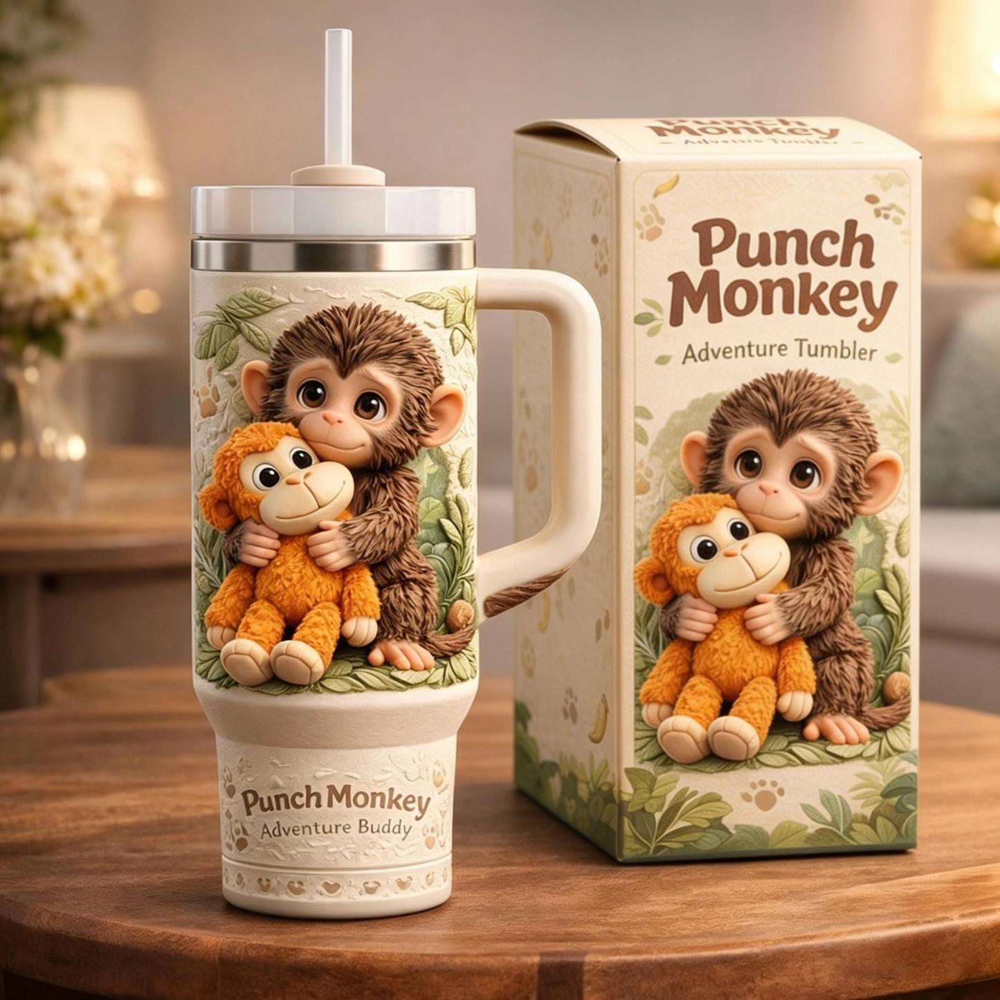 Punch Monkey Adventure Tumbler
