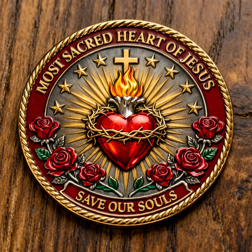 Sacred Heart of Jesus Commemorative Coin
