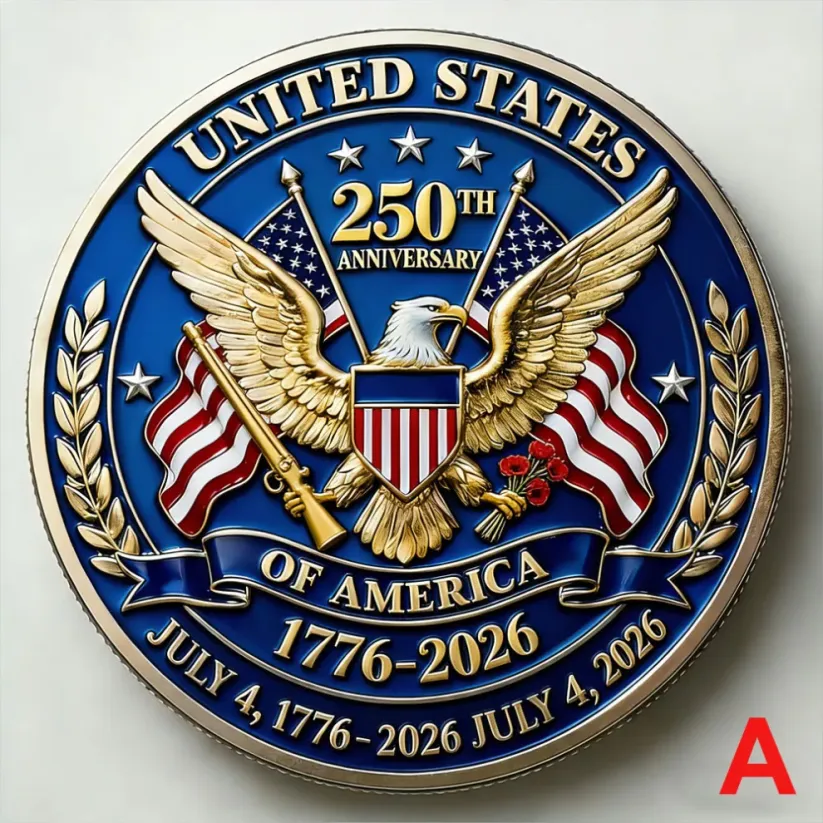 250th Anniversary Commemorative Coin of American
