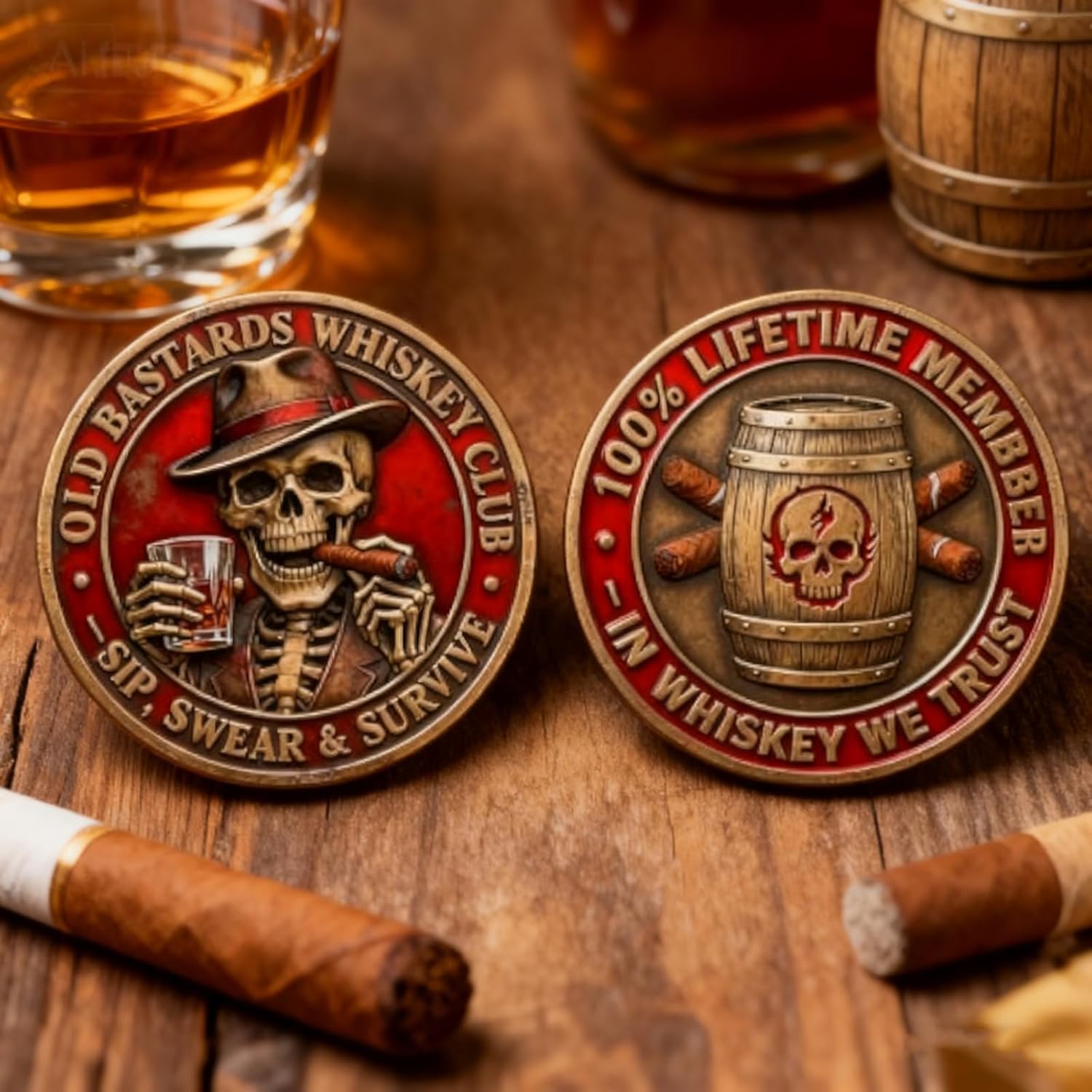 “Old Bastards Whiskey Club – Sip, Swear & Survive!”