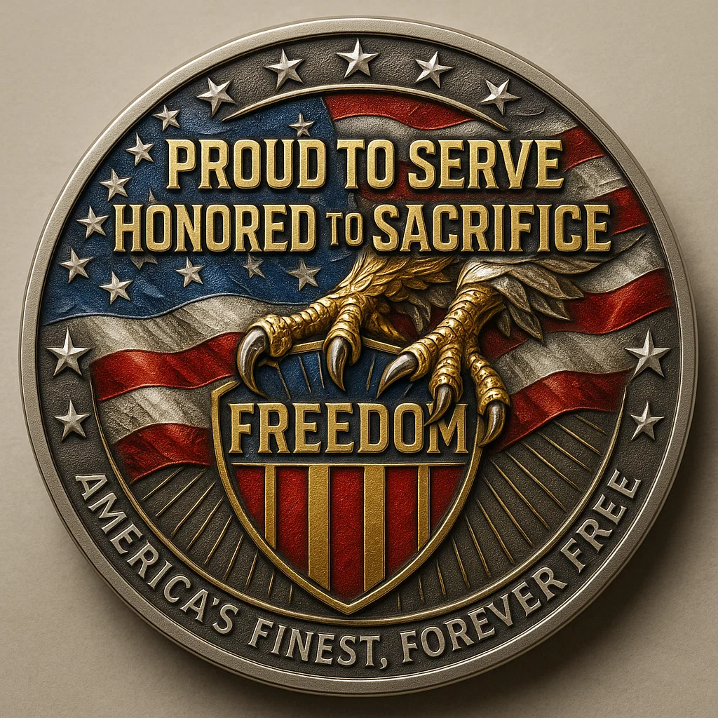 🇺🇸 "Veteran’s Honor" Military Commemorative Coin