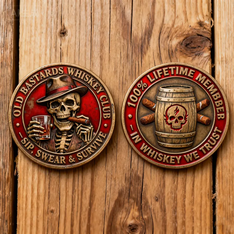 “Old Bastards Whiskey Club – Sip, Swear & Survive!”