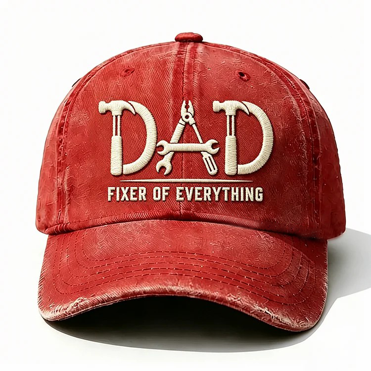 Dad Fixer Of Everything Embroidery Cap