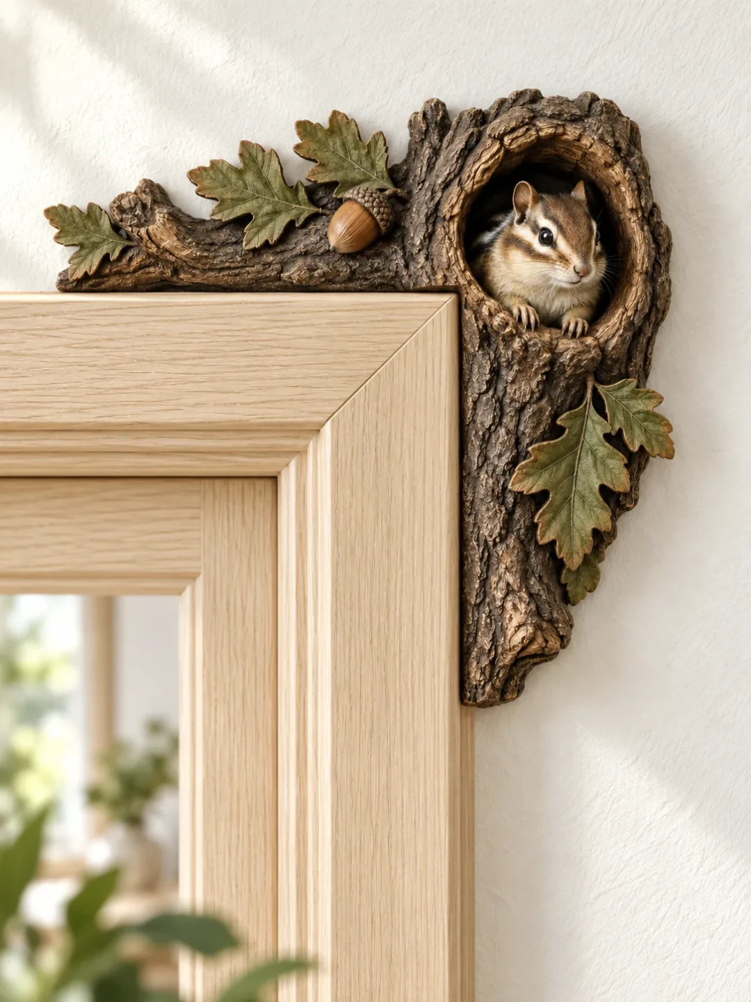 Woodland Animal Door Corner Decor