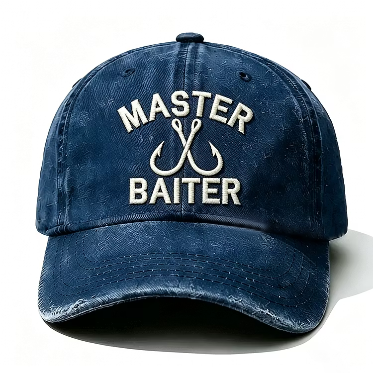 Master Baiter Embroidery Cap