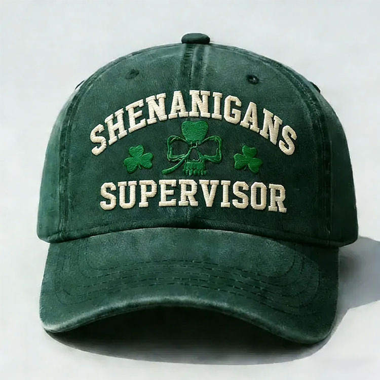 Shenanigans Supervisor Embroidery Cap
