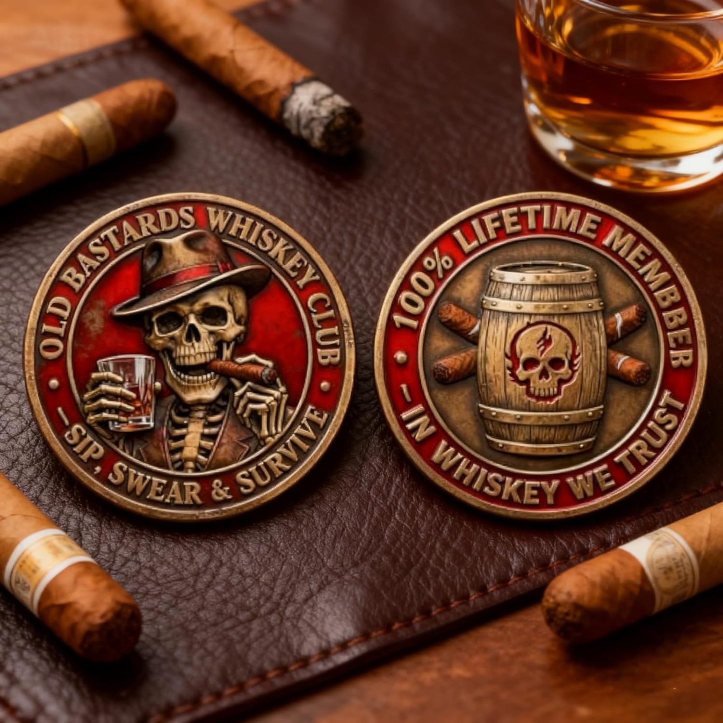 “Old Bastards Whiskey Club – Sip, Swear & Survive!”