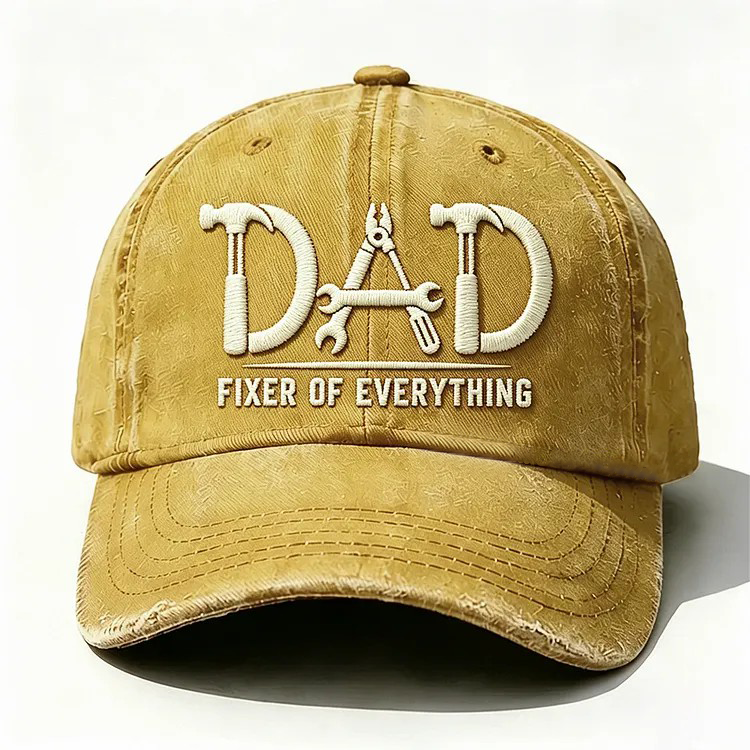 Dad Fixer Of Everything Embroidery Cap