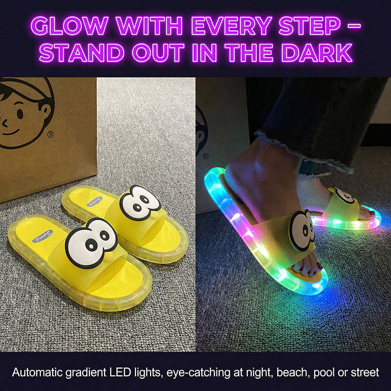 🩴New arrival 65% OFF!⛱️👣Cute slippers with cartoon motifs that glow