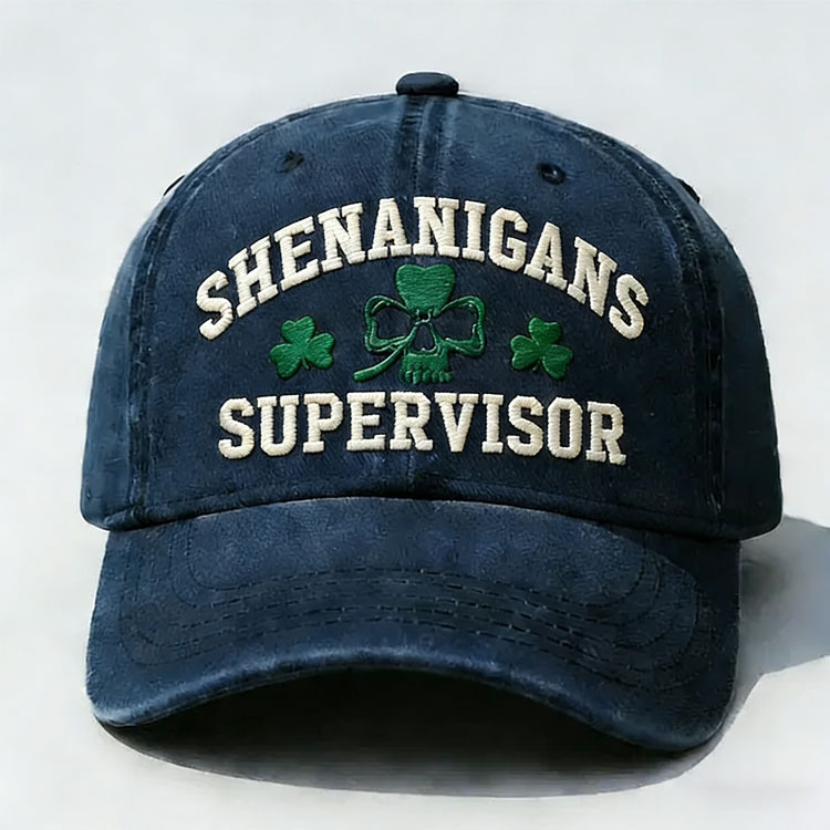 Shenanigans Supervisor Embroidery Cap