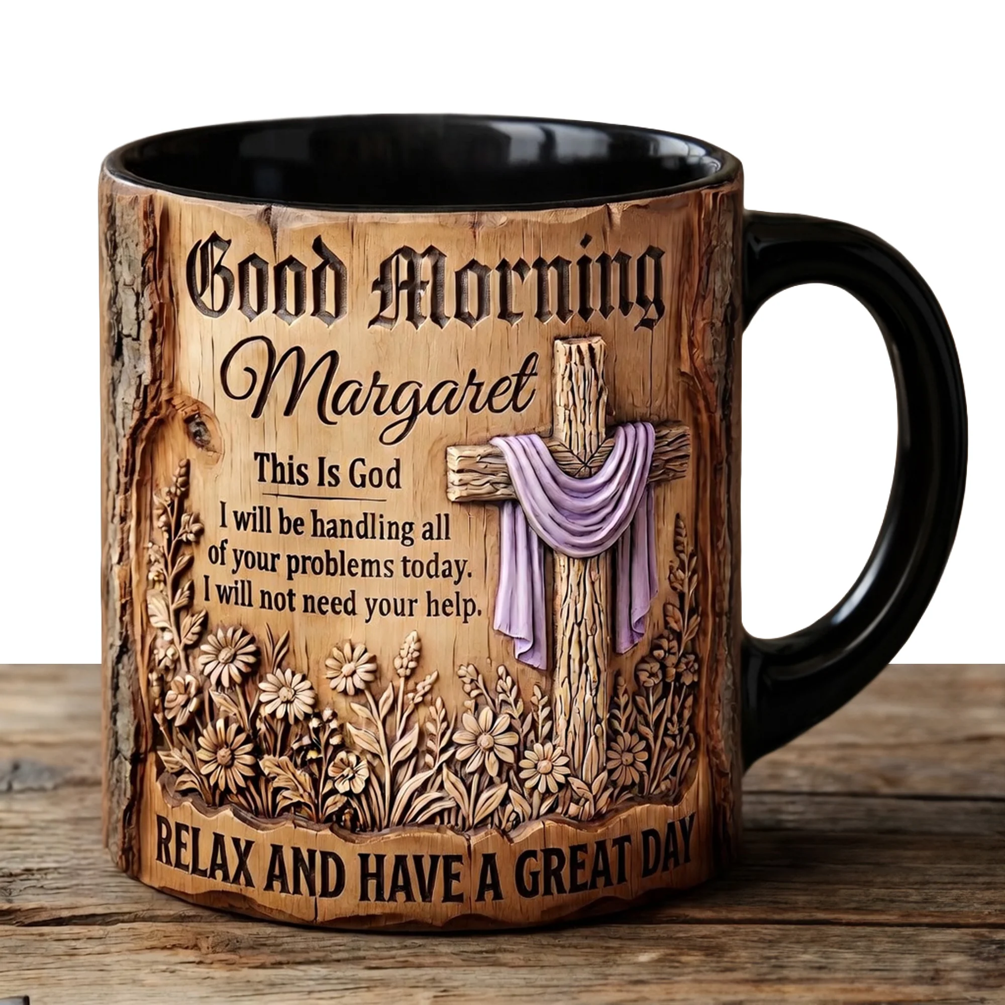 God Morning Religious Coffee Mug - Personalized Gifts For Christian Coffee Mug