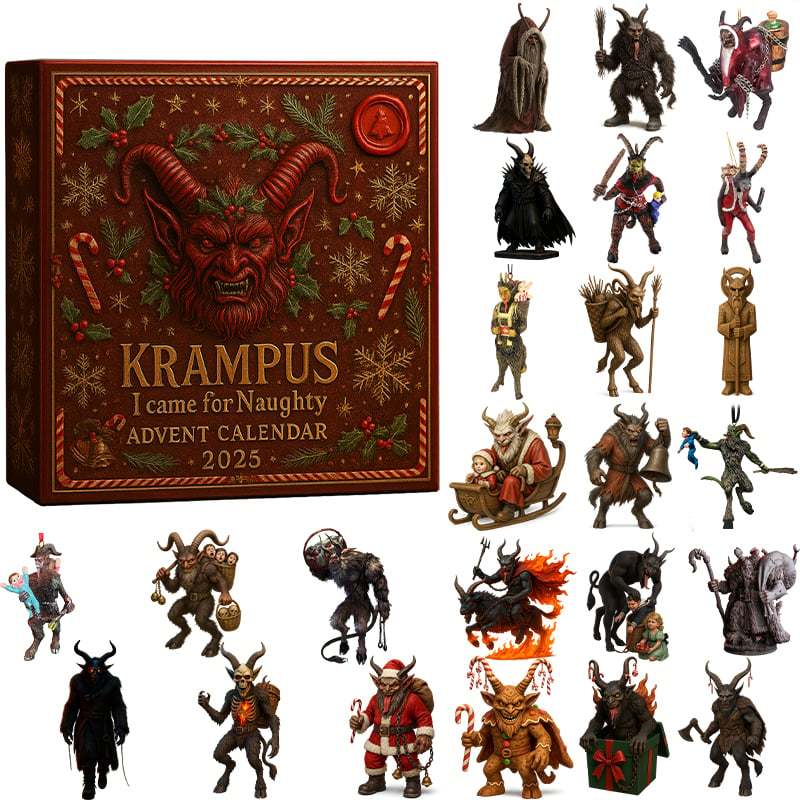🔥Limited Edition, Only 100 Sets Left! - KRAMPUS Advent Calendar 2025