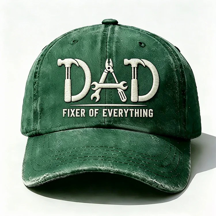Dad Fixer Of Everything Embroidery Cap