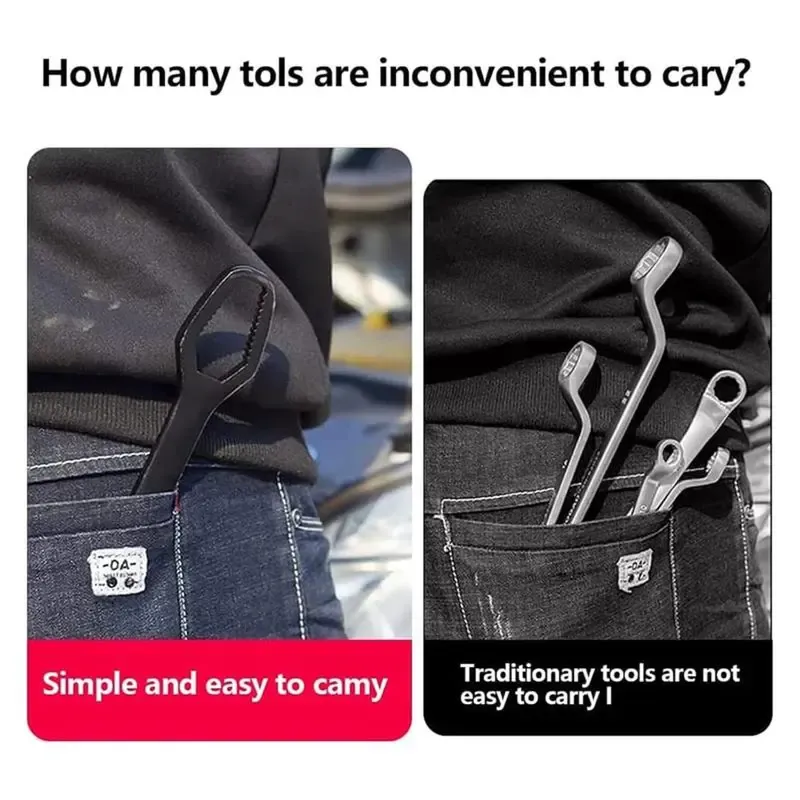🔥Hot Sale 49%✅️Universal Double-head Self-tightening Wrench🔧8-22mm