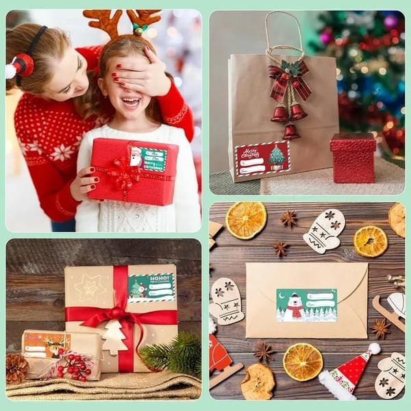 50% OFF This Week Promotions🎉🎉500 PCS/SET Christmas Gift Tags