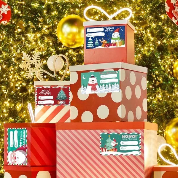 50% OFF This Week Promotions🎉🎉500 PCS/SET Christmas Gift Tags