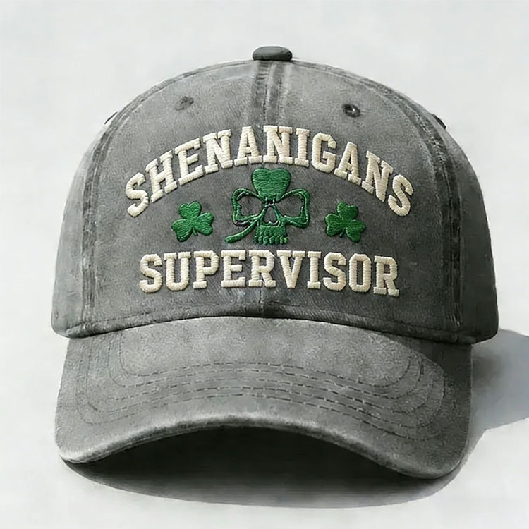 Shenanigans Supervisor Embroidery Cap