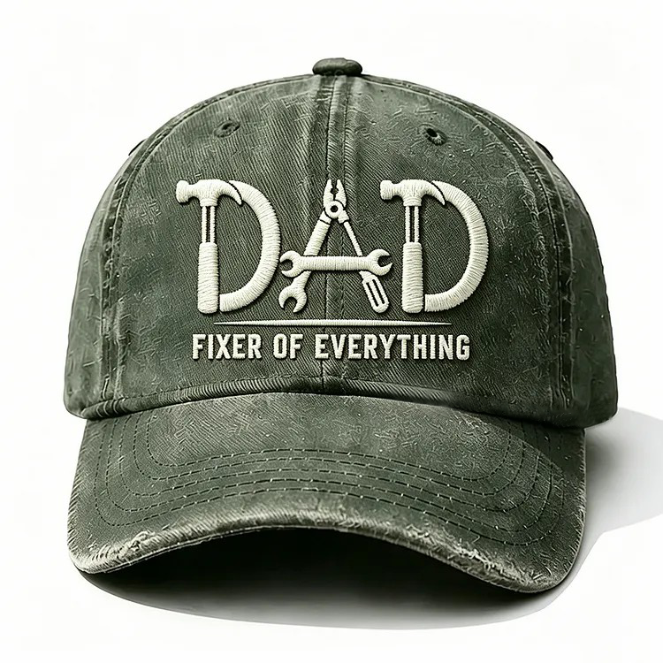 Dad Fixer Of Everything Embroidery Cap