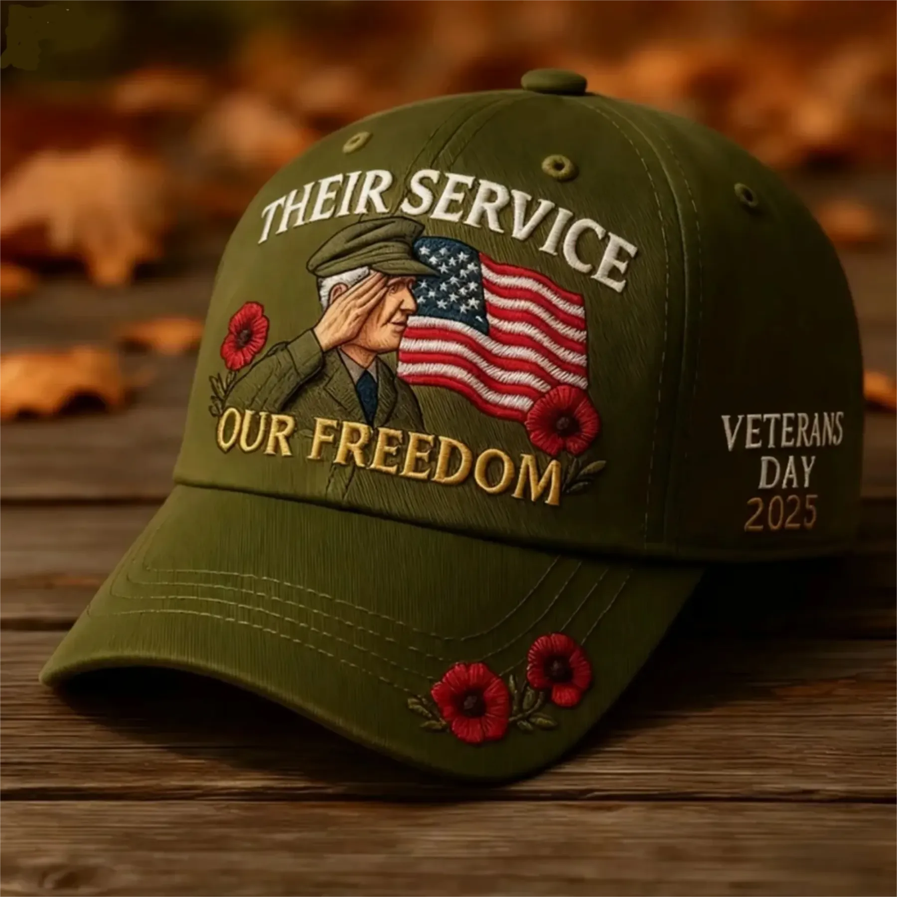 🎖️ Veterans Day Salute Cap