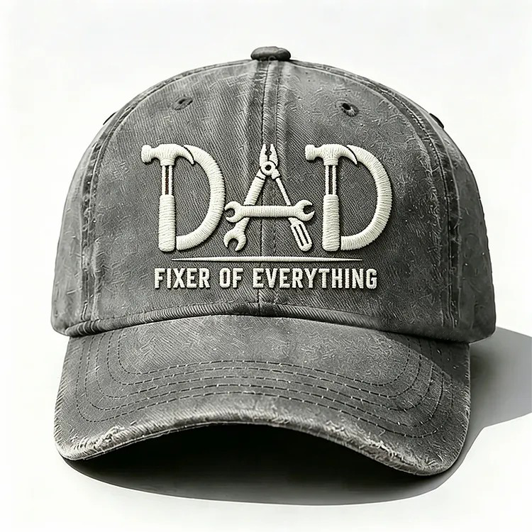 Dad Fixer Of Everything Embroidery Cap