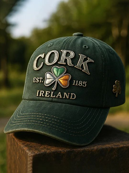 St. Patrick's Day Print Casual Unisex Cap