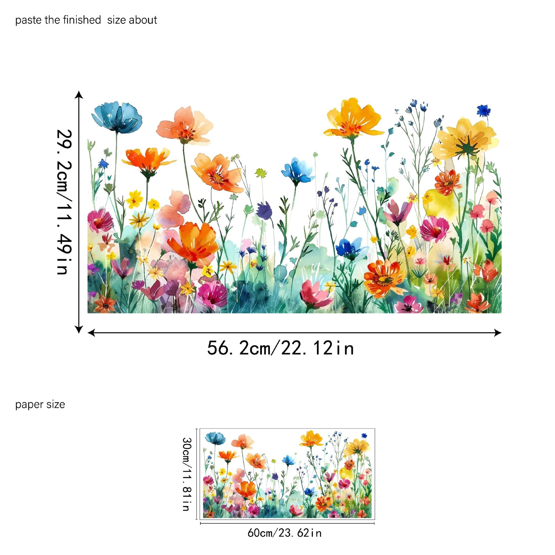 🔥Last Day Sale 🎁50K+ SOLD! ✨💐Colorful Floral Bouquet Window Sticker🖼️