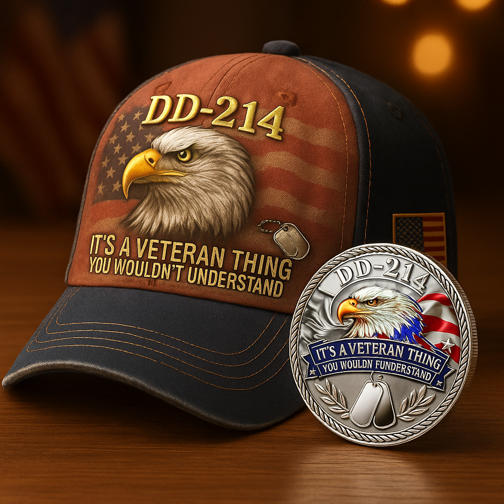 🏆Flash Sale 60% OFF - 🇺🇸 DD-214 Veteran Tribute Collection Set 🦅