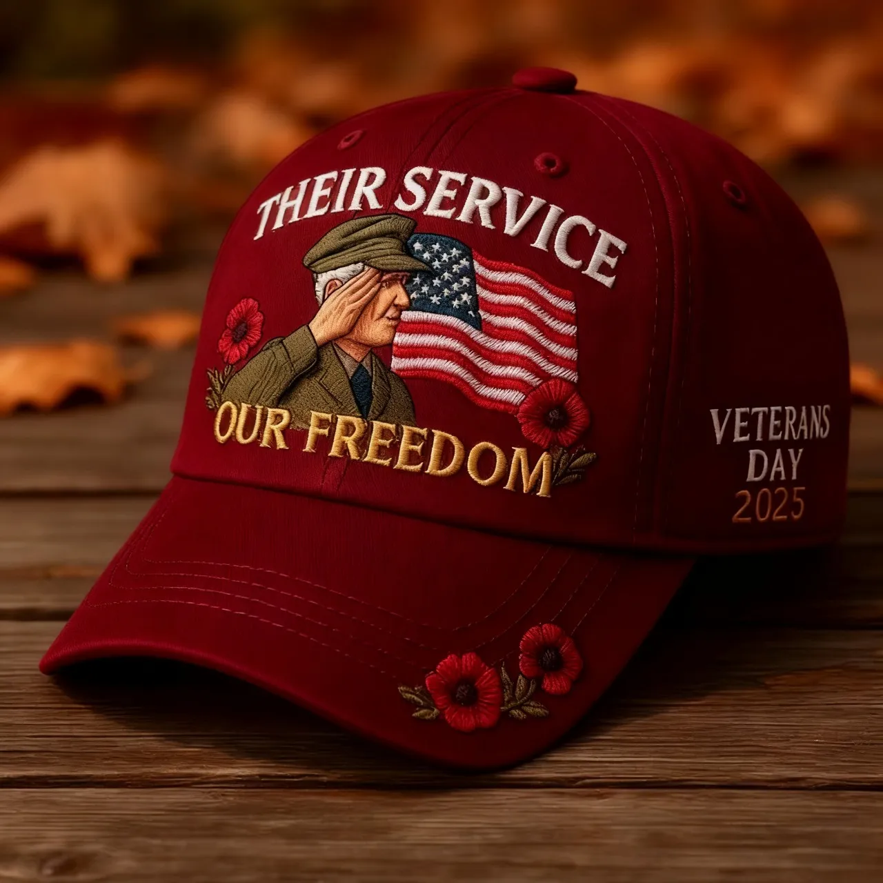 🎖️ Veterans Day Salute Cap