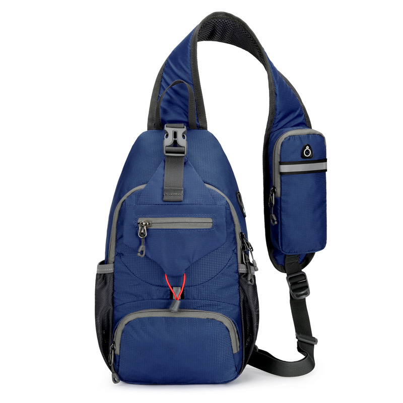 🎒Packable Small Crossbody Sling Backpack with Side Pouch(✨ Perfect for Hiking and Traveling)