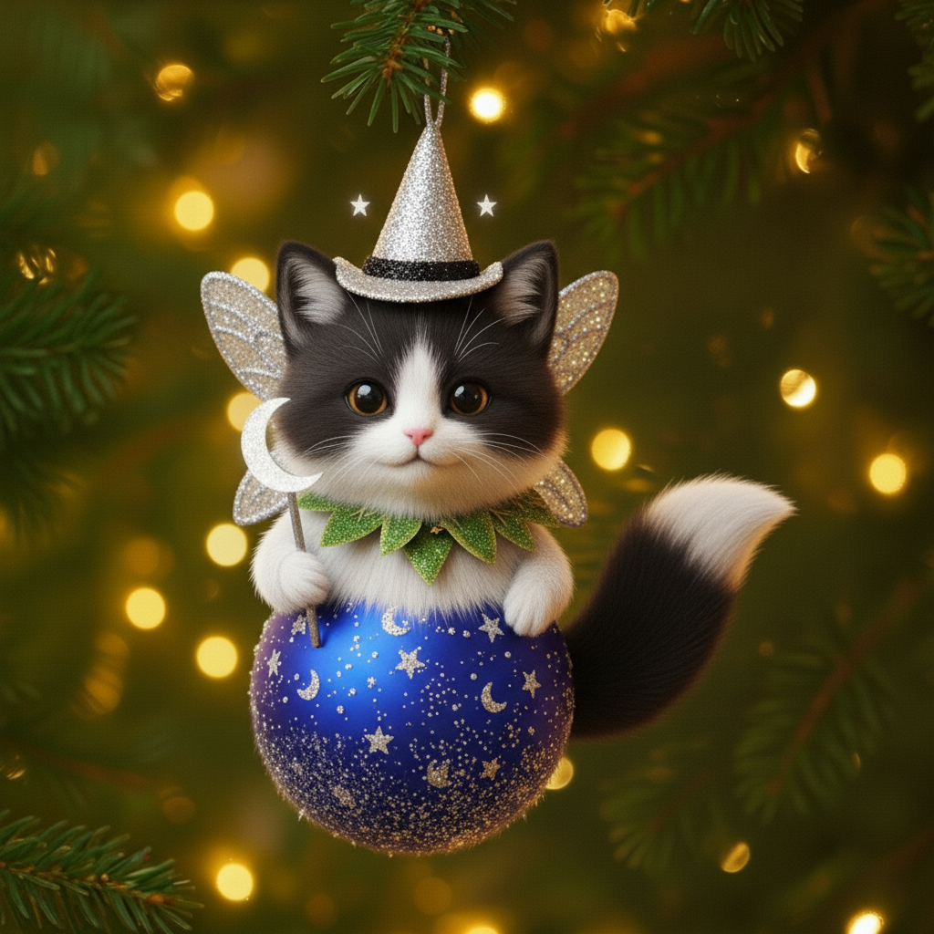 🎄🦌 Christmas Animal Ornament Balls