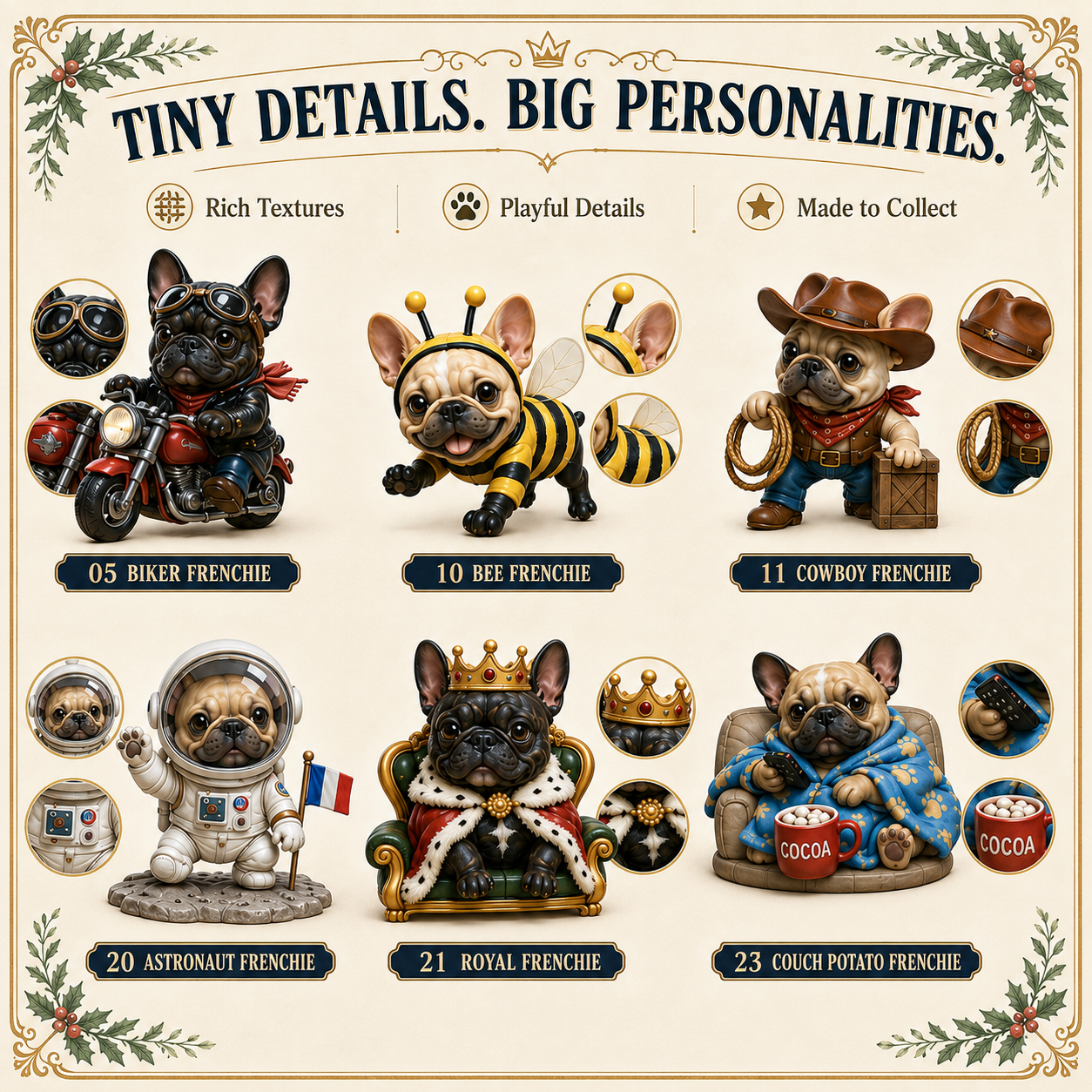 ⏰Limited Stock 50% OFF - 🎄🐶 2026 French Bulldog Advent Calendar – 24 Days of Frenchie Mischief(📦Buy 2 Free Shipping)