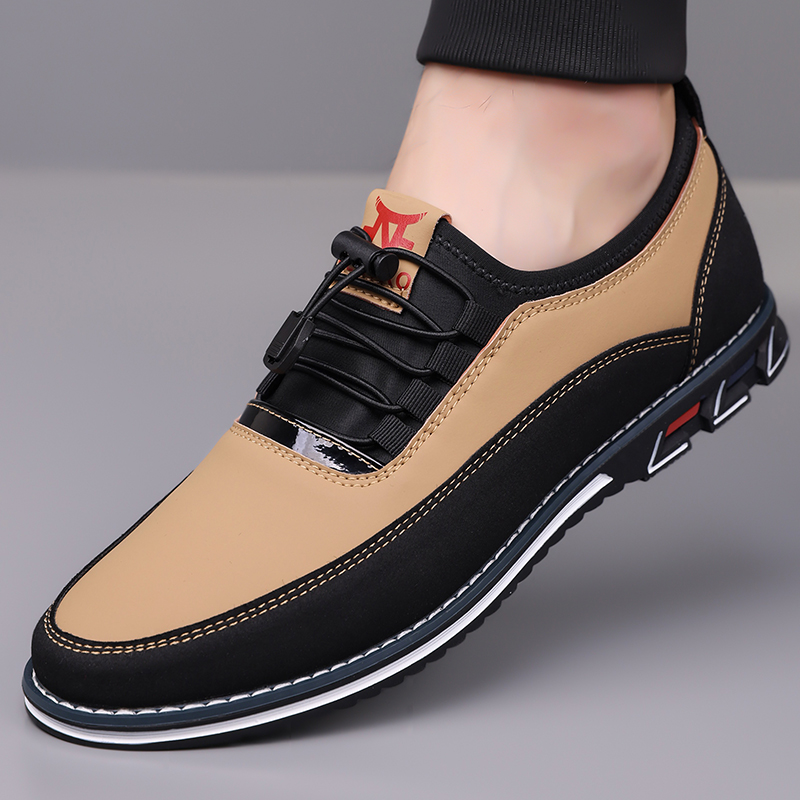 Men's Fashion Calfskin Leather Shoes