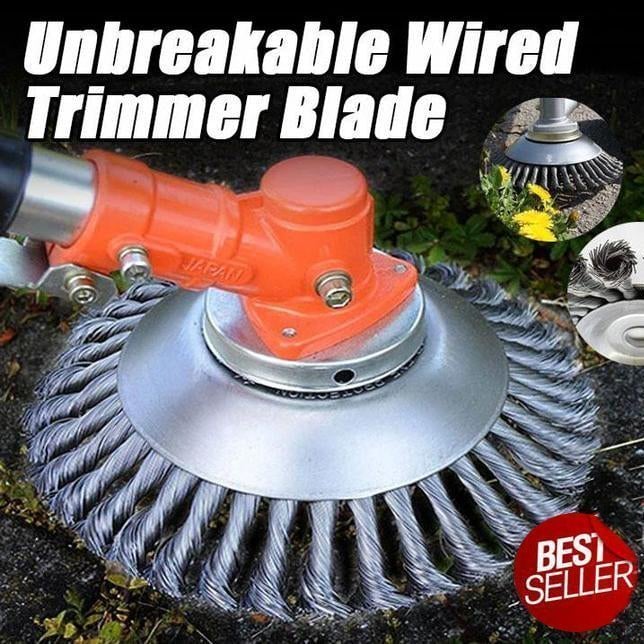 🌸🌸【Early Spring Hot Sale】 Unbreakable Wired Trimmer Blade🔥