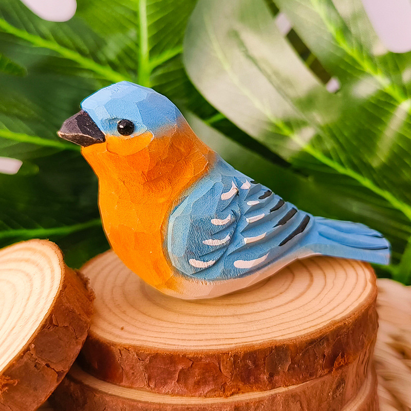 Enchanting Handcrafted Clip-On Bird Ornaments for Christmas Trees – Vi