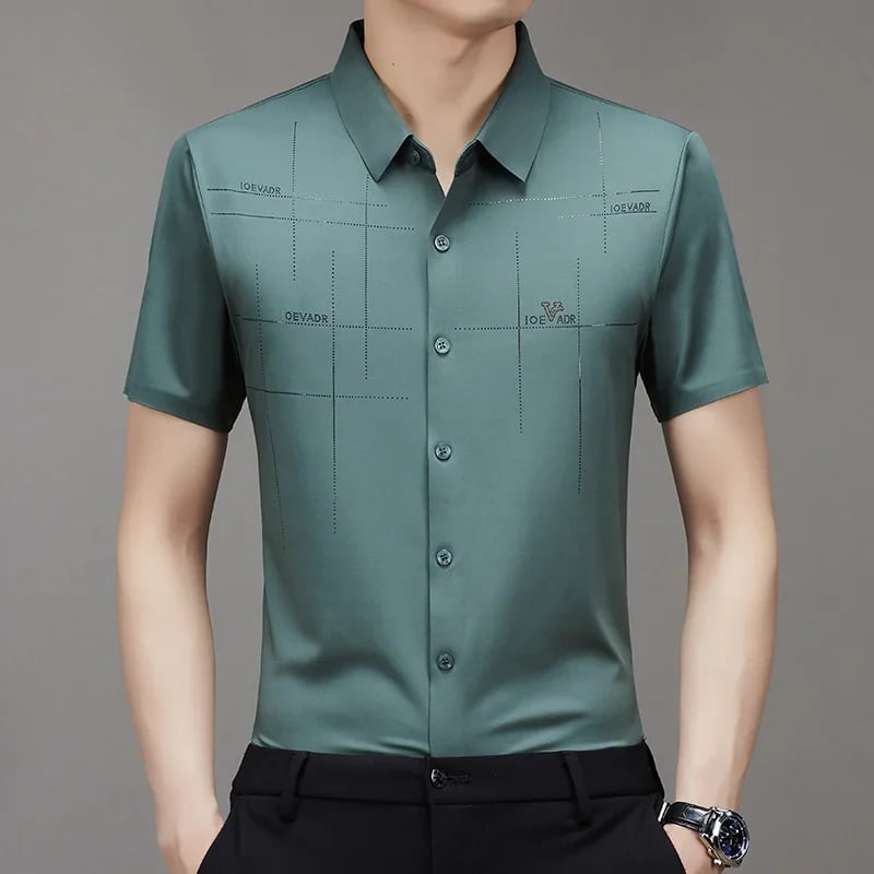 MEN'S ICE SILK BUSINESS SHIRT (BUY 2 FREE SHIPPING)