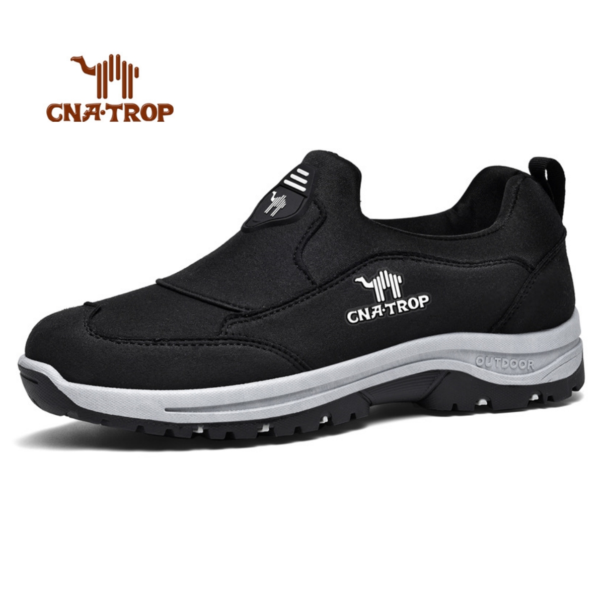 Lightweight and Comfortable Slip-on Soft-soled Casual Shoes for Outdoor Walking Sports Shoes for Men