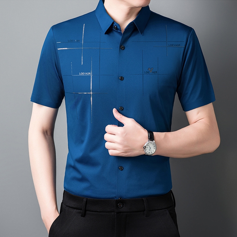Men's Ice Silk Business Shirt
