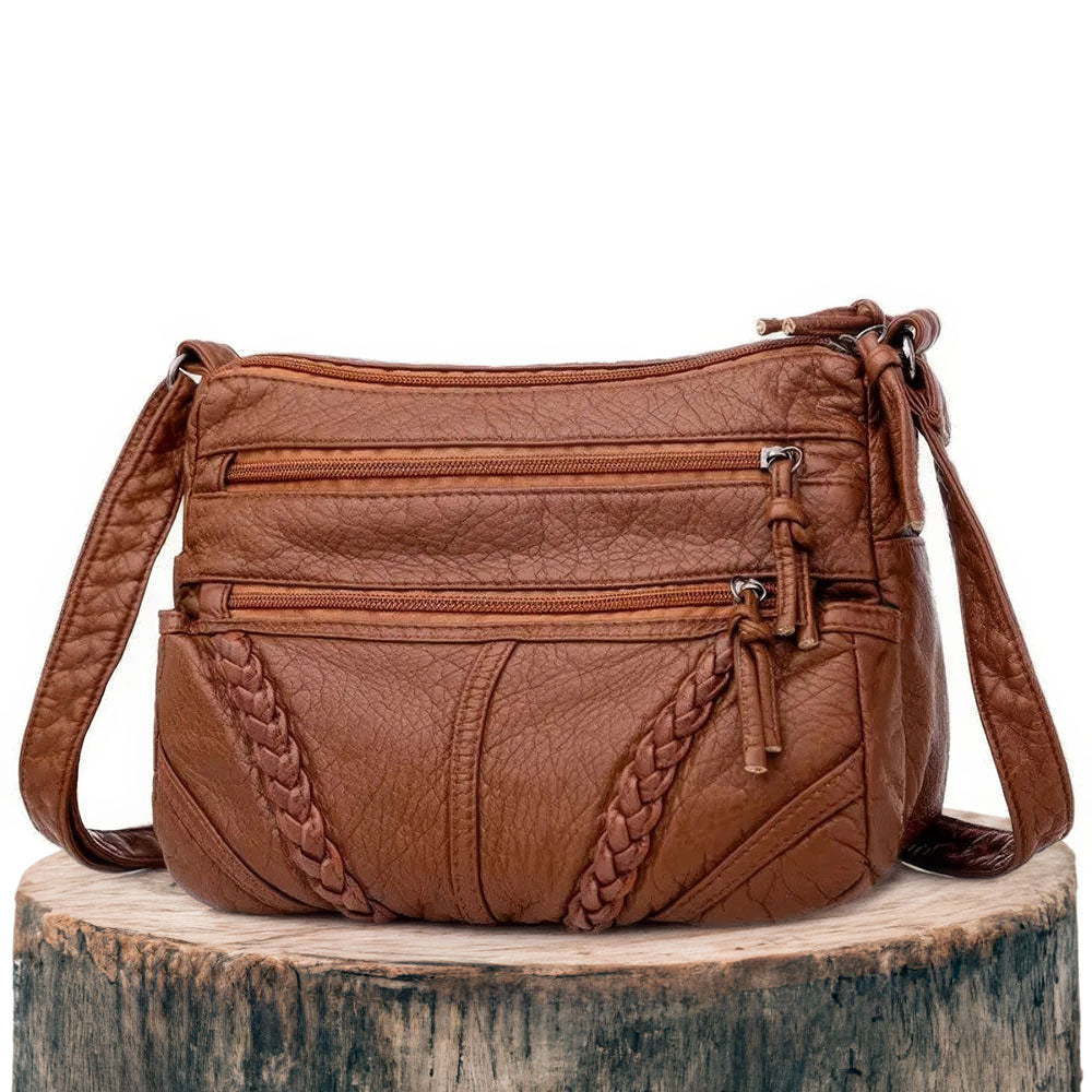 Women's Calfskin Leather Shoulder Bag