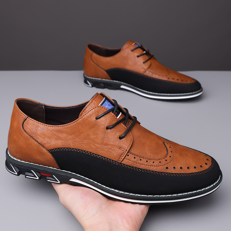 Business fashion comfortable leather shoes