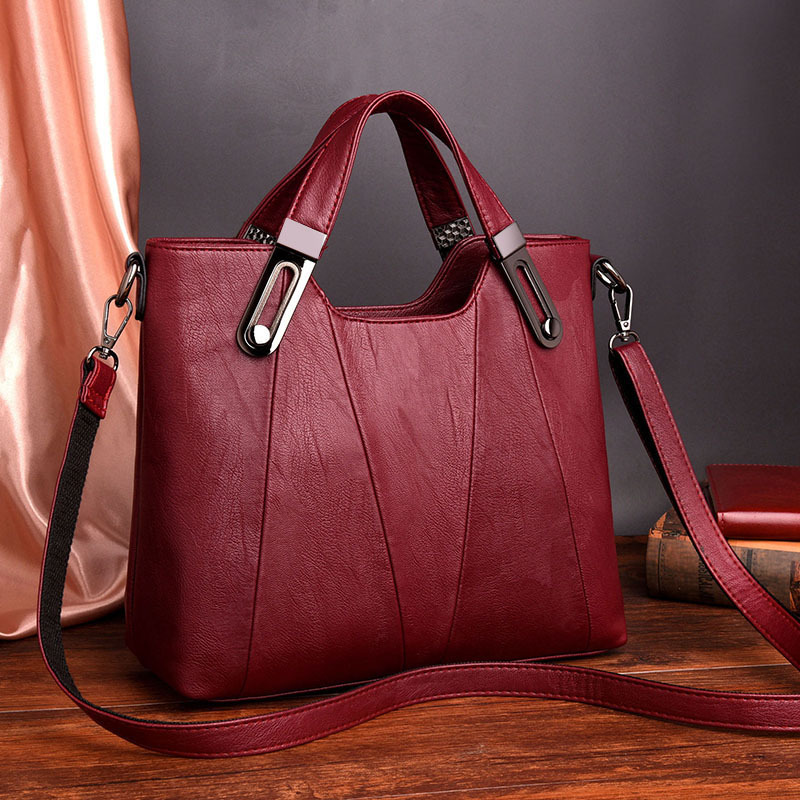 Women's Calfskin Leather Shoulder Bag