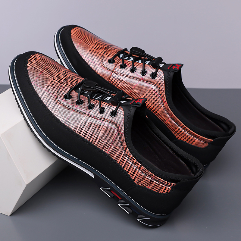 Men's Fashion Calfskin Leather Shoes