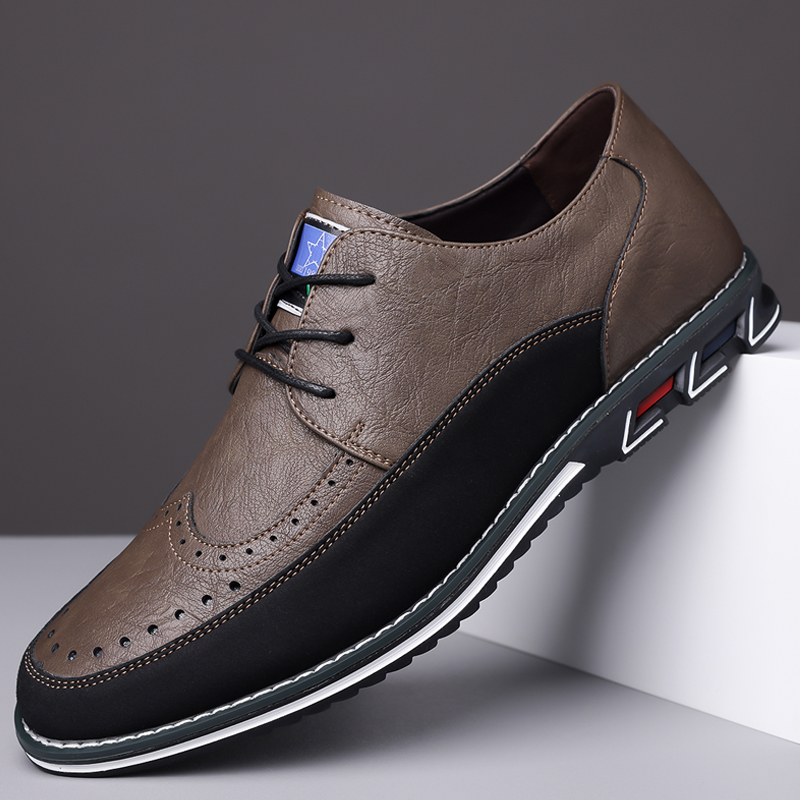 Business fashion comfortable leather shoes