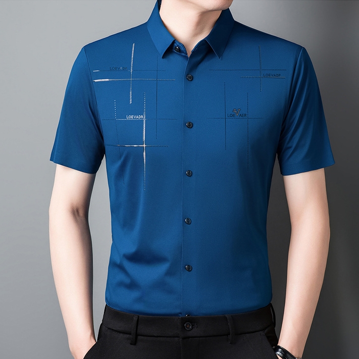 Men's Ice Silk Business Shirt