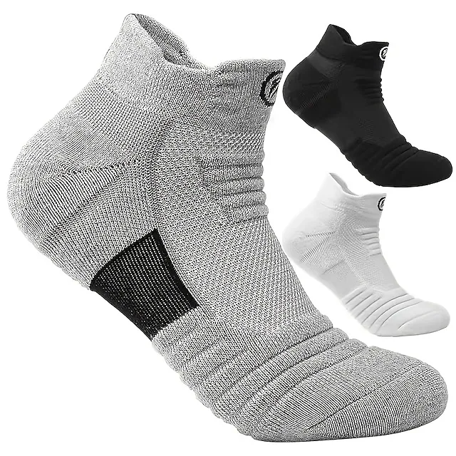 Men's Thickened Towel Bottom, Terry Socks, Elite Socks, High Top Running, Outdoor Socks, Sports Socks